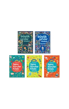 Büyük Sorular İlginç Sorular Kitabım Ciltli 5 Kitap Büyük Sorular İlginç Sorular Kitabım Ciltli 5 Kitap