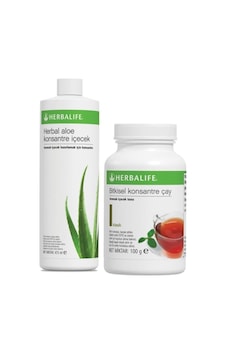 Herbalife Set Aloe Konsantre Içecek Klasik 100 g Çay Herbalife Set Aloe Konsantre Içecek Klasik 100 g Çay