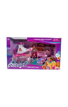 7899 Helikopter Yatak Seti Pembe