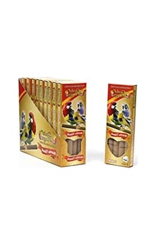 Kuşlar İçin Kumlu Tünek, 19 Cm, 4'lü Paket