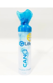 Glife Can O2 Taşınabilir Sprey 200 Nefeslik Oksijen Tüpü Glife Can O2 Taşınabilir Sprey 200 Nefeslik Oksijen Tüpü