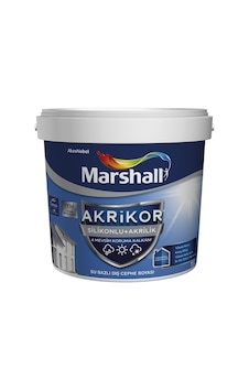 Marshall Akrikor Silikonlu Akrilik Dış Cephe Boyası Beyaz 2.5 L