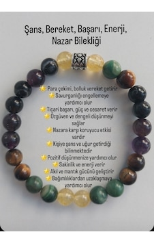 Şans, Başarı, Bereket, , Nazar Bilekliği Çok Renkli Şans, Başarı, Bereket, , Nazar Bilekliği Çok Renkli