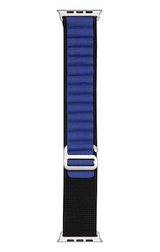 Watch Ultra 49mm Mkst Band-74 Hasır Kordon-siyah-mavi Watch Ultra 49mm Mkst Band-74 Hasır Kordon-siyah-mavi