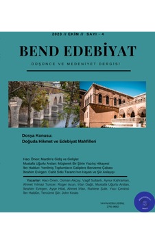 Bend Edebiyat 4.sayı Ekim 2023
