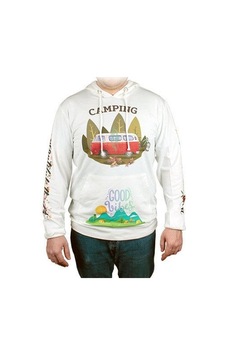 Sublimasyon Cepli Kapşonlu Pamuk Polyester Unisex Sweatshirt - Yetişkin Beyaz Sublimasyon Cepli Kapşonlu Pamuk Polyester Unisex Sweatshirt - Yetişkin Beyaz
