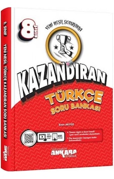 8. Sınıf Türkçe Kazandıran Soru Bankası - Ceren Akyüz - Ankara Yayıncılık