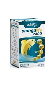 Nbt Life Omegalife 2400 60 Kapsül Nbt Life Omegalife 2400 60 Kapsül