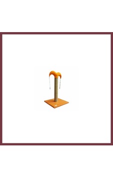 Storeşahin İnce Kedi Tırmalama Tahtası 50 Cm Turuncu Shn0720