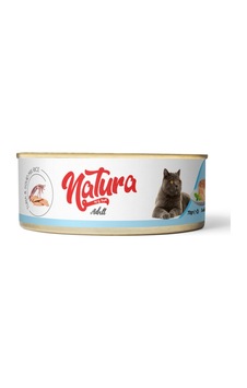 Natura Ton Balığı ve Kalamarlı Konserve Yetişkin Kedi Maması 70 G Natura Ton Balığı ve Kalamarlı Konserve Yetişkin Kedi Maması 70 G