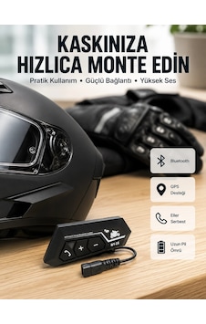 Motosiklet Sürüşleri İçin Bt22 Kask Bluetooth Kulaklık Mikrofonlu Yeni Nesil 55586127 Motosiklet Sürüşleri İçin Bt22 Kask Bluetooth Kulaklık Mikrofonlu Yeni Nesil 55586127