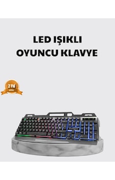 Profesyonel Klavye Mouse Seti Rgb Işıklı, Türkçe Q, Dpi Ayarlı, Dayanıklı Gövde Profesyonel Klavye Mouse Seti Rgb Işıklı, Türkçe Q, Dpi Ayarlı, Dayanıklı Gövde