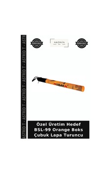 Özel Üretim Hedef Bsl-99 Orange Boks Çubuk Lapa Turuncu Özel Üretim Hedef Bsl-99 Orange Boks Çubuk Lapa Turuncu
