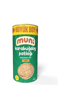 Muni Glütensiz Karabuğday Patlağı Büyük Boy 150 G - 8 Adet Tarı Muni Glütensiz Karabuğday Patlağı Büyük Boy 150 G - 8 Adet Tarı