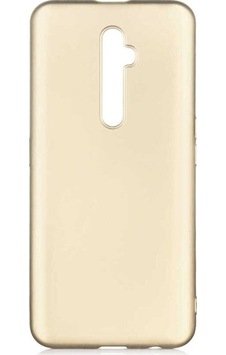 Oppo Reno 2z Kılıf Zore Premier Silikon Kapak Gold Oppo Reno 2z Kılıf Zore Premier Silikon Kapak Gold