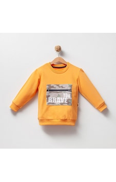 Overdo Kids Erkek Çocuk %100 Pamuklu Kamuflaj Cepli Sweatshirt Sarı Overdo Kids Erkek Çocuk %100 Pamuklu Kamuflaj Cepli Sweatshirt Sarı