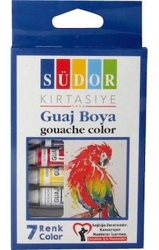 Südor Guaj Boya Set 7X8.5 ML Sd571 Çok Renkli Südor Guaj Boya Set 7X8.5 ML Sd571 Çok Renkli