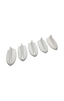 Home Balık Sırtı Mini Süs Anten Beyaz 5'li Home Balık Sırtı Mini Süs Anten Beyaz 5'li