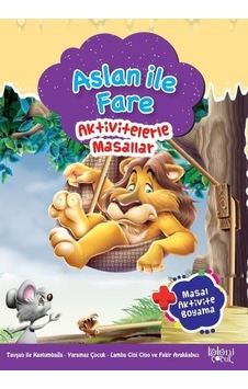 Aslan ile Fare-Aktivitelerle Masallar-Masal Aktivite Boyama- Koloni Çocuk Yayınları Aslan ile Fare-Aktivitelerle Masallar-Masal Aktivite Boyama- Koloni Çocuk Yayınları