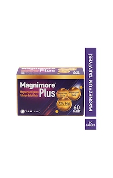 Magnimore Plus Magnezyum 60 Tablet Magnimore Plus Magnezyum 60 Tablet