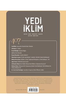 Yedi İklim 407.sayı Şubat 2024