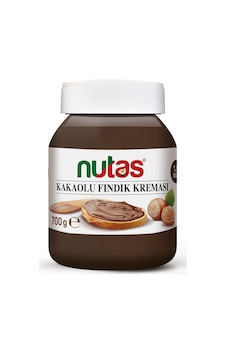Nutas Kakaolu Fındık Kreması 700g Cam Kavanoz Nutas Kakaolu Fındık Kreması 700g Cam Kavanoz