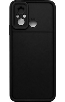 Mi Redmi 12c Ve Poco C55 Uyumlu Kamera Çıkıntılı Mat Silikon Telefon Kılıfı Siyah Mi Redmi 12c Ve Poco C55 Uyumlu Kamera Çıkıntılı Mat Silikon Telefon Kılıfı Siyah