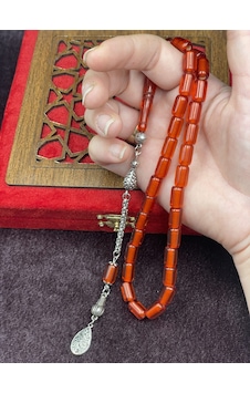 Alpaka Damla Uçlu Turuncu Osmanlı Benzetme Çubuk Sıkma Tesbih 7x11 Mm Alpaka Damla Uçlu Turuncu Osmanlı Benzetme Çubuk Sıkma Tesbih 7x11 Mm