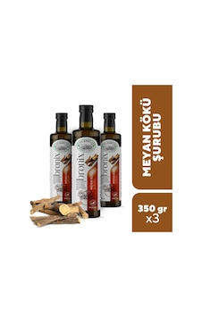 Emr Kervan Bronix Meyan Kökü Şurubu iksiri 3 x 350 G Emr Kervan Bronix Meyan Kökü Şurubu iksiri 3 x 350 G