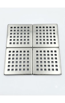 Aletçim Kare Banyo Gider Kapağı Paslanmaz Çelik Yer Süzgeci Izgaralı Kare