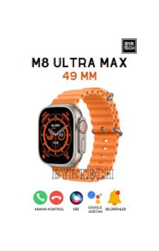 Berat M8 Ultra Max 44 MM Akıllı Saat (Distribütör Garantili)