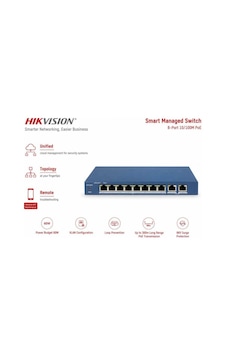 DS-3E1310P-EI/M 10 Port 8X 10/100MB POE + 2X GB Uplink Yönetilebilir Switch DS-3E1310P-EI/M 10 Port 8X 10/100MB POE + 2X GB Uplink Yönetilebilir Switch