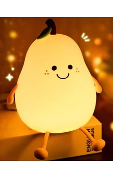 Çocuk Gece Lambası, Sevimli Lamba Armut Silikon Gece Lambası, Yatak Odası İçin Bebek Kreş Gece Lambası Usb Şarj Edilebilir Renk Değişimi Lambası, Erkek Ve Kız Çocukları, Doğum Günü Noel Diğer Çocuk Gece Lambası, Sevimli Lamba Armut Silikon Gece Lambası, Yatak Odası İçin Bebek Kreş Gece Lambası Usb Şarj Edilebilir Renk Değişimi Lambası, Erkek Ve Kız Çocukları, Doğum Günü Noel Diğer