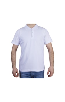 Polo Yaka Tshirt İş Elbiseleri Beyaz Polo Yaka Tshirt İş Elbiseleri Beyaz