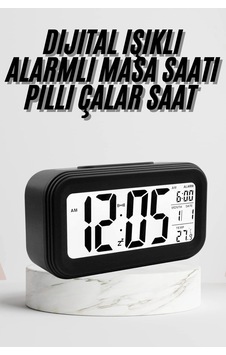 Hubrendy Tekno Dijital Masa Saati Termometre Takvim Led Ekran Pilli Ev Ofis Masası Diğer Hubrendy Tekno Dijital Masa Saati Termometre Takvim Led Ekran Pilli Ev Ofis Masası Diğer