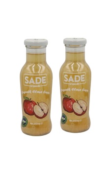 Sade Organik Elma Suyu 2x250 Ml 2'li Paket Sade Organik Elma Suyu 2x250 Ml 2'li Paket