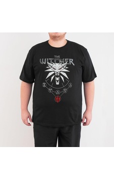 Bant Giyim - Witcher 4Xl Büyük Beden Siyah Erkek T-Shirt Tişört Çok Renkli Bant Giyim - Witcher 4Xl Büyük Beden Siyah Erkek T-Shirt Tişört Çok Renkli