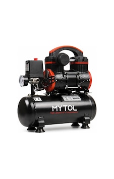 Mytol Myk0061 6 Litre 1 Hp Yağsız Taşınabilir Hava Kompresörü 8 Bar Mytol Myk0061 6 Litre 1 Hp Yağsız Taşınabilir Hava Kompresörü 8 Bar