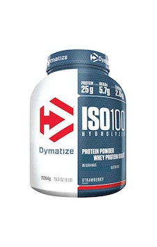 Dymatize Iso 100 Hydrolyzed Whey Protein Tozu 2264 Gr - Çilek çilek Dymatize Iso 100 Hydrolyzed Whey Protein Tozu 2264 Gr - Çilek çilek