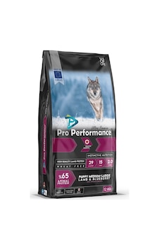 Pro Performance Kuzu Etli Orta ve Büyük Irk Yavru Köpek Maması 12 KG Pro Performance Kuzu Etli Orta ve Büyük Irk Yavru Köpek Maması 12 KG