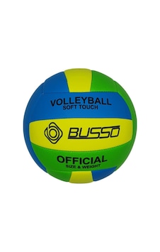 Busso Soft Touch Voleybol Topu Sarı - Yeşil - Mavi Çok Renkli Busso Soft Touch Voleybol Topu Sarı - Yeşil - Mavi Çok Renkli