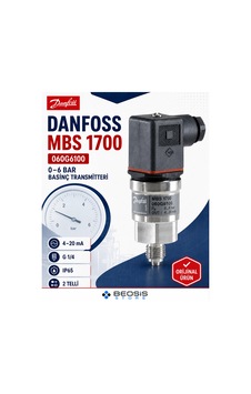 Danfoss 060g6100 Mbs 1700 0-6 Bar Basınç Transmitteri Danfoss 060g6100 Mbs 1700 0-6 Bar Basınç Transmitteri