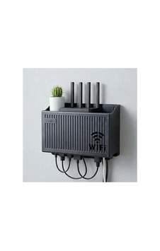 Duvar Tipi Wi-fi Modem Saklama Kutusu Siyah Kablo Düzenleyici Router Raf Organizer Bx40 Duvar Tipi Wi-fi Modem Saklama Kutusu Siyah Kablo Düzenleyici Router Raf Organizer Bx40