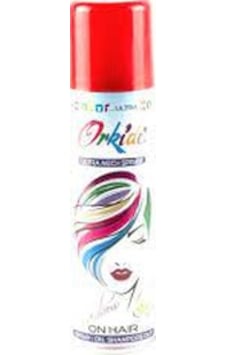 Orkide Sprey Saç Boyası 150Ml Kırmızı Sprey Boya Orkide Sprey Saç Boyası 150Ml Kırmızı Sprey Boya