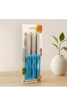 Meyve Bıçağı 6'lı Set - Renkli Plastik Saplı