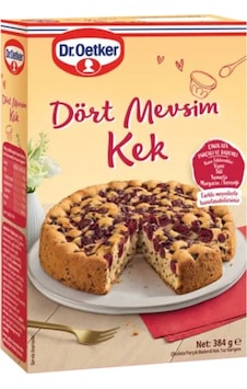 Dr.oetker Dört Mevsim Kek Çikolata Parçalı Bademli 384 G Dr.oetker Dört Mevsim Kek Çikolata Parçalı Bademli 384 G