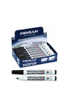 Pensan Tahta Kalemi Yuvarlak Uçlu Siyah Tahta Kalemi 12 Li Paket Pensan Tahta Kalemi Yuvarlak Uçlu Siyah Tahta Kalemi 12 Li Paket