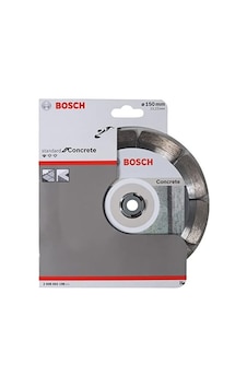 Professional Accessories Concrete İçin Elmas Kesim Diski Standartı, 150 X 22,23 X 2 X 10 Mm, 1-pack, 2608602198 Professional Accessories Concrete İçin Elmas Kesim Diski Standartı, 150 X 22,23 X 2 X 10 Mm, 1-pack, 2608602198