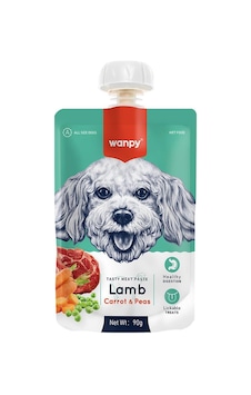 Wanpy Taze Kuzu Etli & Havuçlu Ezme Köpek Maması 90 G Wanpy Taze Kuzu Etli & Havuçlu Ezme Köpek Maması 90 G