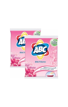 ABC Elde Yıkama Toz Çamaşır Deterjanı Gül Tutkusu 2 x 600 G ABC Elde Yıkama Toz Çamaşır Deterjanı Gül Tutkusu 2 x 600 G